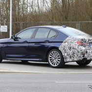 BMW 5シリーズ 改良新型プロトタイプ（スクープ写真）
