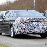 BMW 5シリーズ 改良新型プロトタイプ（スクープ写真）