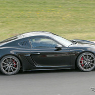 ポルシェ 718 ケイマン GT4 RS 開発車両　（スクープ写真）