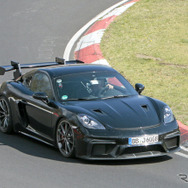 ポルシェ 718 ケイマン GT4 RS 開発車両　（スクープ写真）