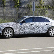 メルセデスベンツ Sクラス ガード 開発車両（スクープ写真）