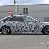 メルセデスベンツ Sクラス 次期型プロトタイプ（スクープ写真）