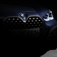 BMW 4シリーズ・クーペ 新型のティザーイメージ