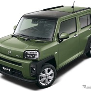新型ダイハツ・タフト、カラーバリエーション「フォレストカーキメタリック」