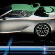 レクサス LC500コンバーチブル マルチインフォメーションディスプレイ表示機能（オープン作動時）