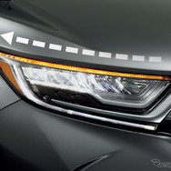 ホンダ CR-V 改良新型 シーケンシャルターンシグナルランプ