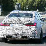 BMW M3セダン 新型プロトタイプ（スクープ写真）