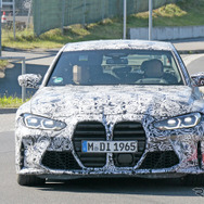 BMW M3セダン 新型プロトタイプ（スクープ写真）