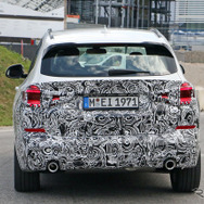 BMW X3 改良新型プロトタイプ（スクープ写真）