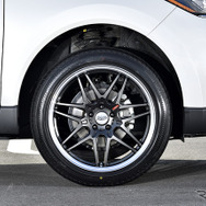 モデル名：MID RMP 720F／推奨サイズ：20×8.5ＪInset38 5H-114.3／カラー：セミグロスガンメタ/リムポリッシュ／タイヤサイズ：245/45R20