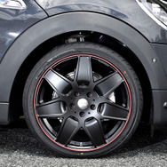 ケレナーズスポーツ【M7】推奨サイズ：18×7.0ＪInset54 5H-112／カラー：マットブラック・リムレッドライン／タイヤサイズ：205/40R18