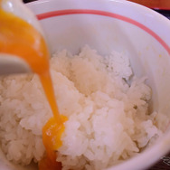 コメも徳地産。楽しい体験だった。