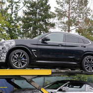 BMW X4M 改良新型プロトタイプ（スクープ写真）