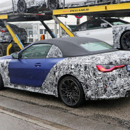 BMW M4カブリオレ 新型プロトタイプ（スクープ写真）