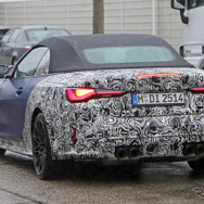 BMW M4カブリオレ 新型プロトタイプ（スクープ写真）