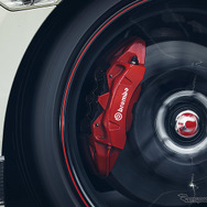 ホンダ シビックタイプR ブレンボ製フロント大径ベンチレーテッド2ピースディスクブレーキ