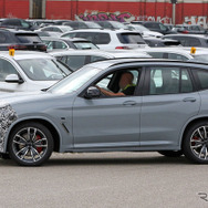 BMW X3 M40i 改良新型プロトタイプ（スクープ写真）