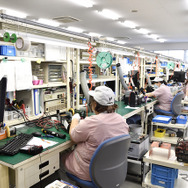 アフターサービス部門では保証期間が切れた製品でも可能な限り修理を行っている