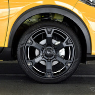 NITROPOWER WARHEAD-S　推奨サイズ：18×7.0ＪInset42 5H-114.3／カラー：セミグロスブラック＋アンダーカット／タイヤサイズ：225/45R18 ※チューナーサイズ