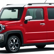 スズキ ハスラー 特別仕様車 J スタイル（フェニックスレッドパール ホワイト2トーン）