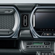 スズキ ハスラー 特別仕様車 J スタイル インパネガーニッシュ[ブルーイッシュシルバー]
