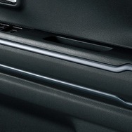 スズキ ハスラー 特別仕様車 J スタイル ドアトリムカラーガーニッシュ[ブルーイッシュシルバー]