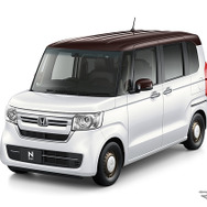 ホンダ N-BOX コーディネートスタイル プラチナホワイト・パール＆ブラウン