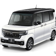 ホンダ N-BOXカスタム コーディネートスタイル プラチナホワイト・パール＆ブラック