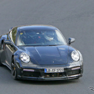 ポルシェ 911ターボ 謎のプロトタイプ（スクープ写真）