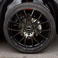 レイズ ホムラ2×7plus　推奨サイズ：19×7.5J Inset45 5H-114.3／カラー：ブラッククリアー(限定モデル)／タイヤサイズ：225/40R19 ※チューナーサイズ