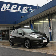 『DIATONE SOUND.NAVI』を装着した“M.E.I.”のデモカー。