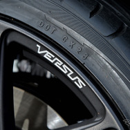 レイズ ベルサス VV21S 推奨サイズ：19×8.5J Inset45 5H-114.3／カラー：マットスーパーダークガンメタ／タイヤサイズ：245/35R19　※チューナーサイズ