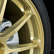レイズ ホムラ ヒューガ HP10 ゴールドエディション 推奨サイズ：19×8.0J Inset45 5H-114.3／カラー：ゴールド／タイヤサイズ：245/35R19 ※チューナーサイズ