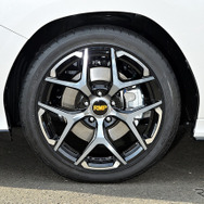 MID RMP 025FX 推奨サイズ：18×8.0J Inset42 5H-114.3／カラー：ブラックポリッシュ・ハイブリッドクリア／タイヤサイズ：225/45R18 ※チューナーサイズ