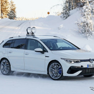 VW ゴルフR ヴァリアント 次期型プロトタイプ（スクープ写真）