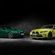 BMW M3コンペティション（左）とM4コンペティション（左）