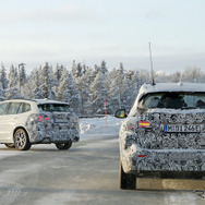 BMW iX3 改良新型プロトタイプ（スクープ写真）