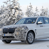 BMW iX3 改良新型プロトタイプ（スクープ写真）