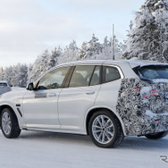 BMW iX3 改良新型プロトタイプ（スクープ写真）