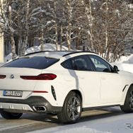 BMW X6 改良新型プロトタイプ（スクープ写真）