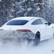 メルセデスAMG GT 4ドアクーペ「73e」プロトタイプ（スクープ写真）