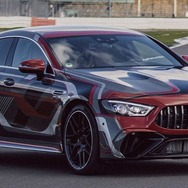 メルセデスAMG GT 4ドアクーペの「Eパフォーマンス」搭載プロトタイプ車