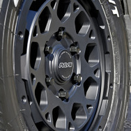 レイズ【チームデイトナ M9 BLACK EDITION】推奨サイズ：16×6.5J Inset38／カラー：セミグロスブラック／タイヤサイズ：215/65R16