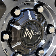 MID【ナイトロパワー M10 PERSHING】推奨サイズ：17×6.5J Inset38／カラー：ブラック/DC+マシニング/ブラッククリア／タイヤサイズ：225/65R17