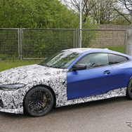 BMW M4クーペをベースとしたプロトタイプ（スクープ写真）