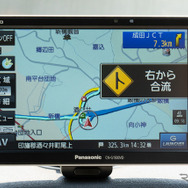 合流があるときに左右どちらから入ってくるのかを教えてくれる