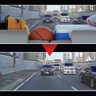後方映像イメージ