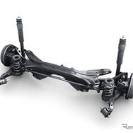 トヨタ アクア 新型、リヤサスペンション ※E-Four