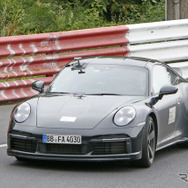 ポルシェ 911 スポーツクラシック新型プロトタイプ（スクープ写真）