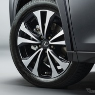 レクサス UX250h 特別仕様車 Fスポーツ スタイル ブルー 225/50RF18 95Vランフラットタイヤ＆18×7Jアルミホイール